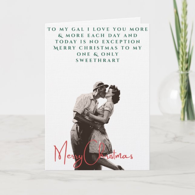 Tarjeta 1940's Vintage Valentines card (Anverso)