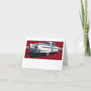 Tarjeta 1958 Impala note card