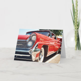 Tarjeta 1959 de felicitación convertible