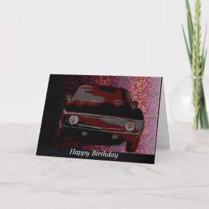 Tarjeta 1969 Camaro, Feliz Cumpleaños