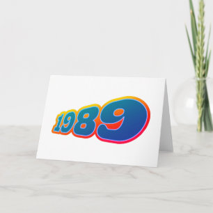 TARJETA 1989