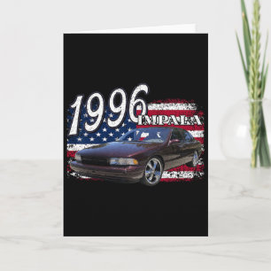 Tarjeta 1996 96 Impala Lowrider Ss 4 de julio americano