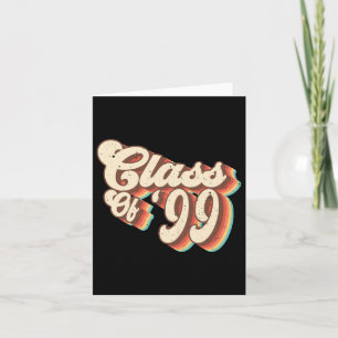 Tarjeta 1999 Cl Reunion Retro Cl De 99 Graduados De Secund