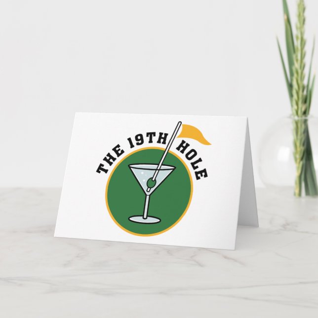 Tarjeta 19.º Agujero (Anverso)