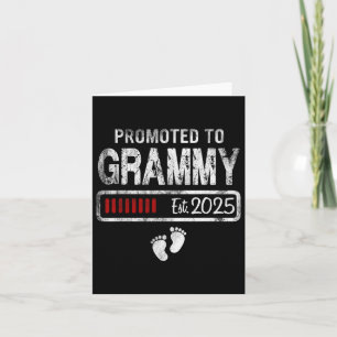 Tarjeta 1.ª vez Grammy Est 2025 Nuevo Primer Grammy 2025 