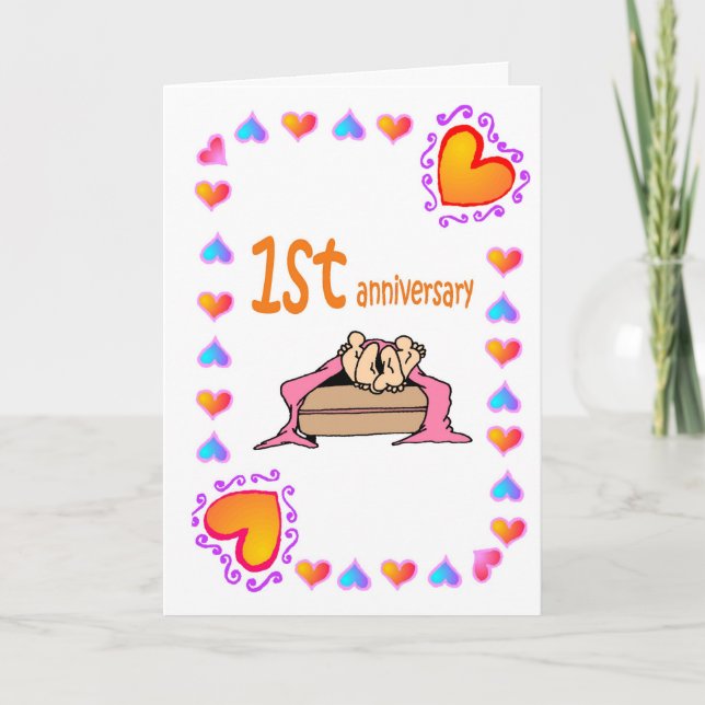 Tarjeta 1.ᵉʳ aniversario (Anverso)