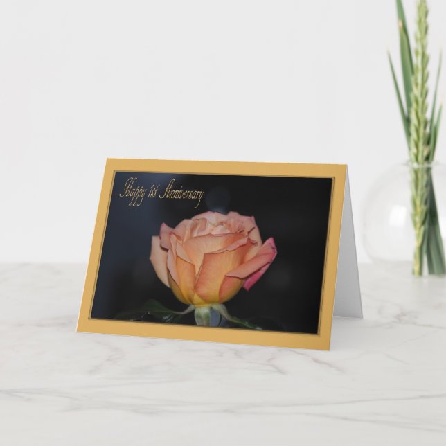 Tarjeta 1.ᵉʳ Aniversario Boda (Anverso)