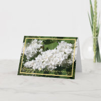 1.ᵉʳ Aniversario Boda Desearía Lilac Blanco Elegan