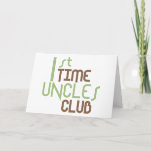 Tarjeta 1.ᵉʳ Club de los tíos horarios (verde)