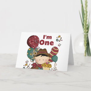 Tarjeta 1.ᵉʳ Cowboy Tshirts y regalos