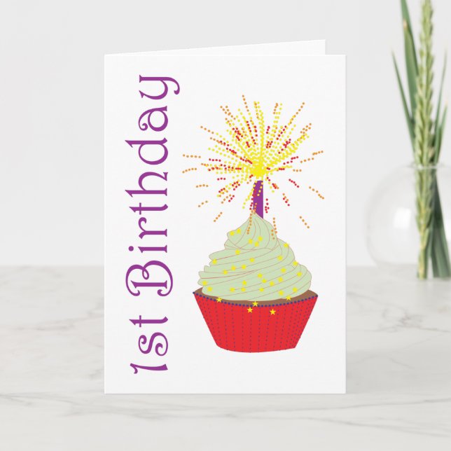 Tarjeta 1.ᵉʳ cumpleaños (Anverso)