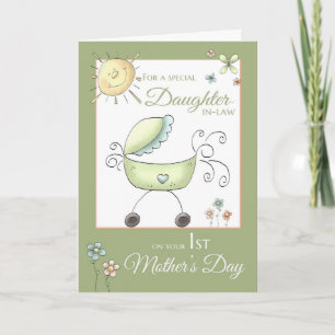 Tarjeta 1.ᵉʳ Día de la Madre - Hija especial