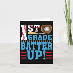 Tarjeta 1.ᵉʳ Grado De Vuelta Al Colegio Primer Grado Batte