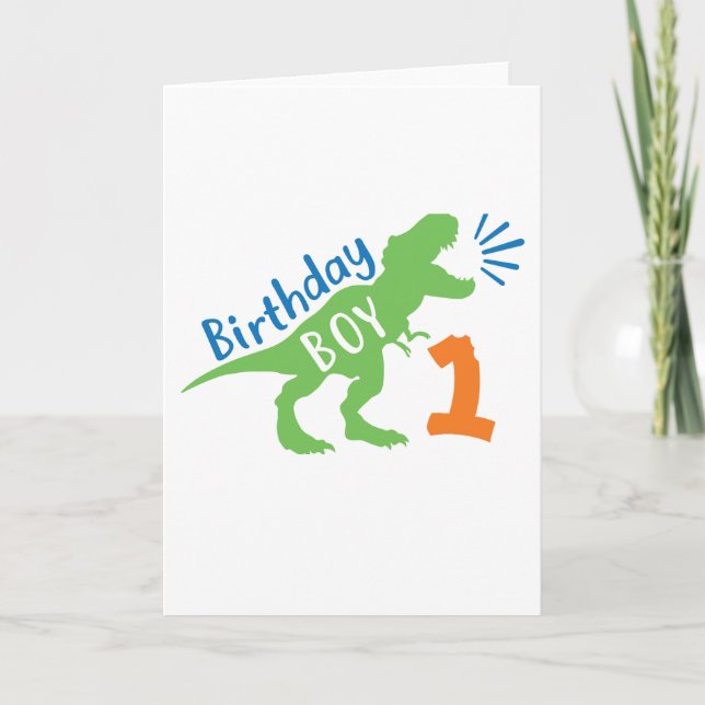 Tarjeta 1.ᵉʳ Nacimiento Saurus (Anverso)