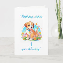 Tarjeta 1.ᵉʳ Perro Cachorro