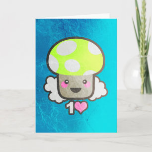 Tarjeta 1 amor (tarjeta de felicitación)