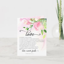1 Corintios 13:4-8 El Amor es Paciente Rosa Magnol