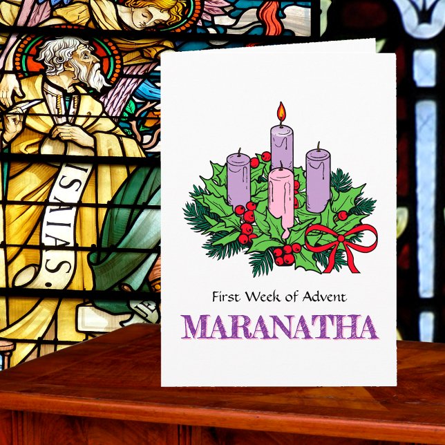 Tarjeta #1 de 4 para el Advenimiento (Primera Sema (Subido por el creador)