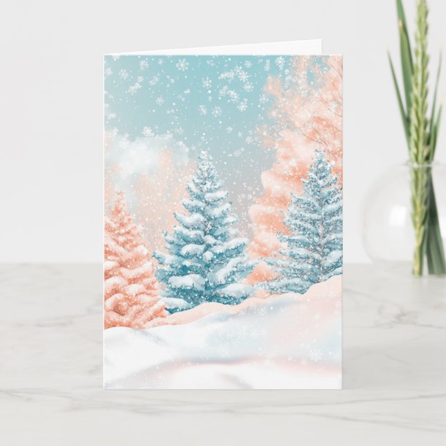 Tarjeta #1 de ÁRBOLES FESTIVOS (Anverso)