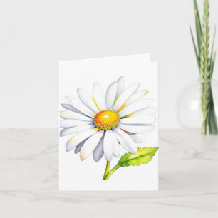 Tarjeta 1 de enero Día de la marea B - acuarelas y pluma