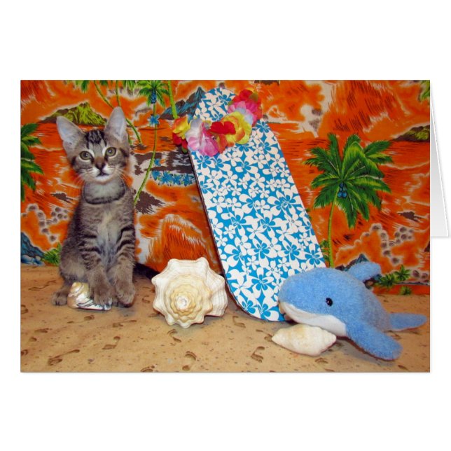 Tarjeta #1 de la aventura de Hawaiin de Kori (Anverso (Horizontal))