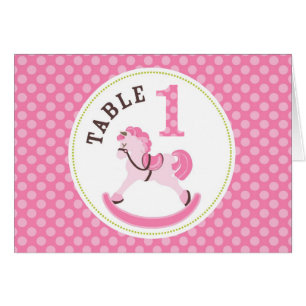 Tarjeta 1 de la tabla del chica del caballo