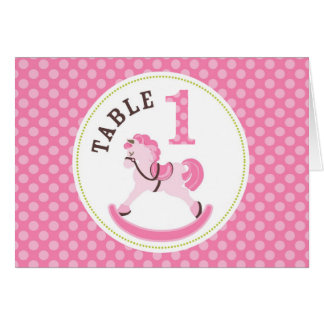 Tarjeta 1 de la tabla del chica del caballo