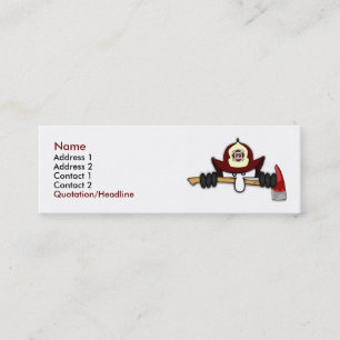 Tarjeta 1 del perfil de Kilroy del bombero