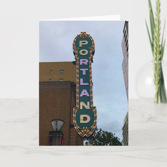 Tarjeta #1 del Rótulo Portland (Anverso)