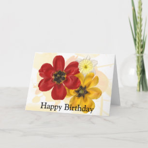 Tarjeta 1 Feliz cumpleaños