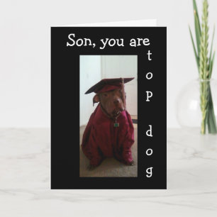 TARJETA #1 GRADUADO EN NUESTRA FAMILIA HIJO