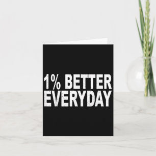 Tarjeta 1% mejor cada día - Cita motivacional 