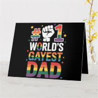 #1 Papá Gay Más Gay del Mundo Divertido Día del Pa