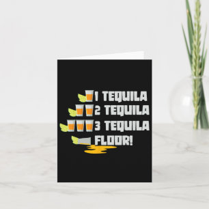 Tarjeta 1 Tequila 2 Tequila 3 Tequila Suelo Cinco De Mayo