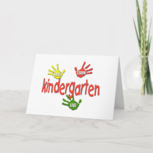 Tarjeta *1er DÍA DE JARDÍN DE INFANTES* DIVIÉRTETE