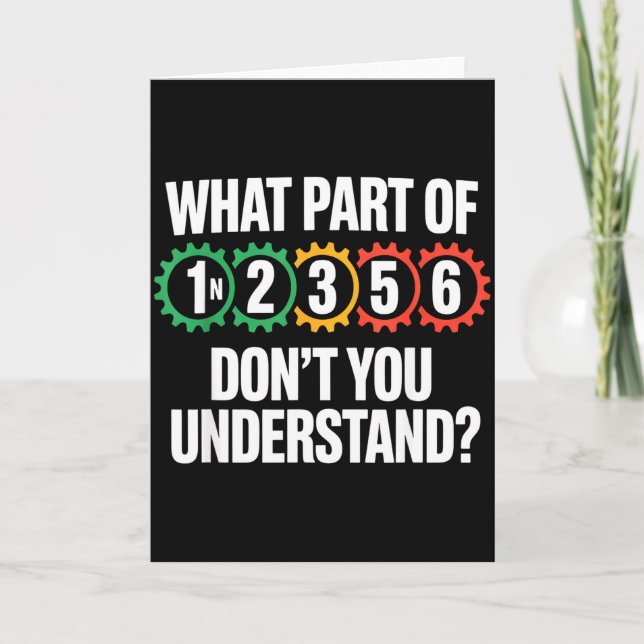 Tarjeta 1n256 Motorcycle Shift Biker Motorcyclist  (Anverso)