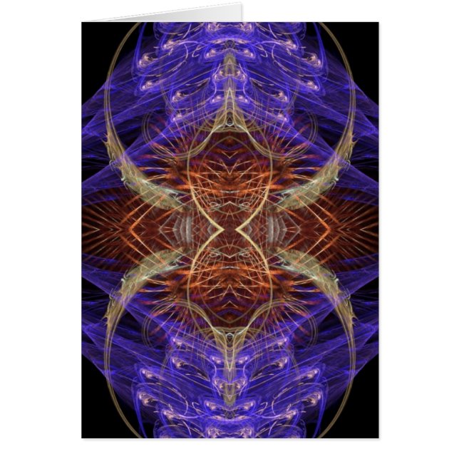 Tarjeta #1V de FRACTAL ART SERIE (Frente)
