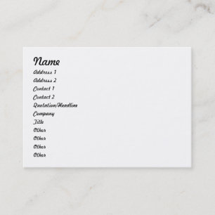 Tarjeta 2012 de visita con del calendario la parte