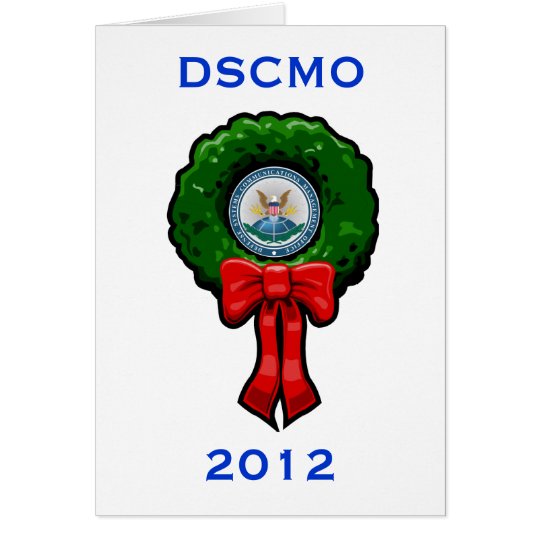 Tarjeta 2012 del día de fiesta de DSCMO