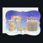 TARJETA 2015 de Hanukkahville Jánuca<br><div class="desc">¡La tarjeta 2015 de Jánuca ofrece una ciudad mágica llamada Hanukkahville,  cada uno recepción para disfrutar y para encender las velas,  hogar para los días de fiesta!  Diseñado y creado por Diane Heller.  ¡Vea Hannukahville en Facebook! ¡Jánuca feliz/Chanukkah! ¡Sin embargo usted encanto él!!</div>