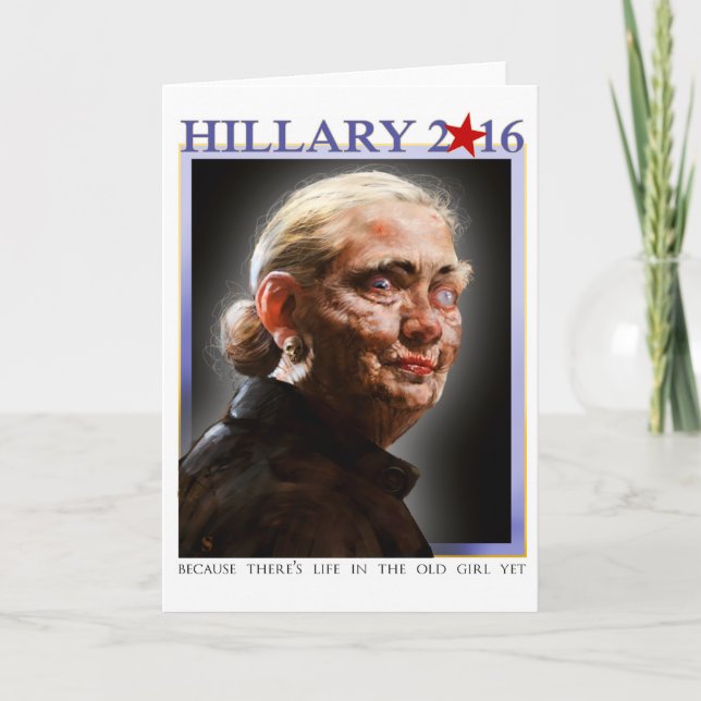 Tarjeta 2016 de felicitación de Hillary (Anverso)