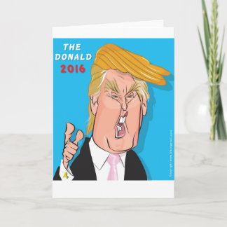 Tarjeta 2016 de felicitación de presidente Catoon