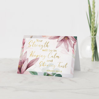 Tarjeta 2021 JW Year Text - Keep Calm and Show Trust