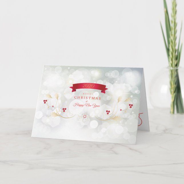 Tarjeta 2024 ¡Feliz Navidad y Próspero Año Nuevo! NAVIDAD (Anverso)