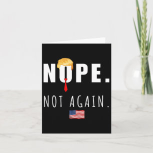 Tarjeta 2024 No más elecciones anti Trump
