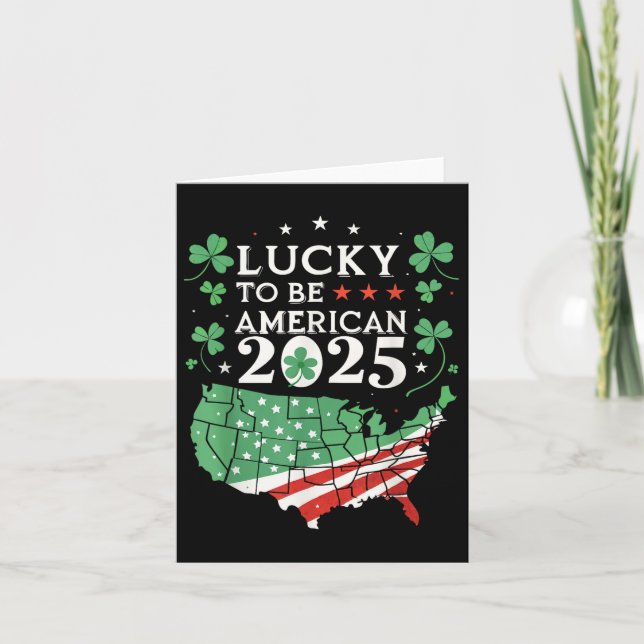 Tarjeta 2025 - American St. Patrick's (Anverso)