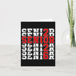 Tarjeta 2025 Graduación Cl De 2026 Senior 2026