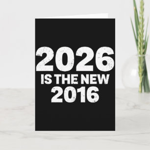 Tarjeta 2026 Es El Nuevo 2016 Cita Divertida Nostálgicas V