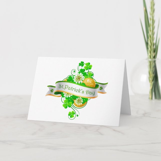 Tarjeta 20 del Día de San Patricio (Anverso)