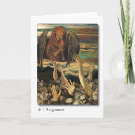 Tarjeta 20 Juicio Tarot Greeting Card